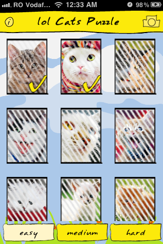 Screenshot lol cats Puzzle Screenshot lol cats Puzzle